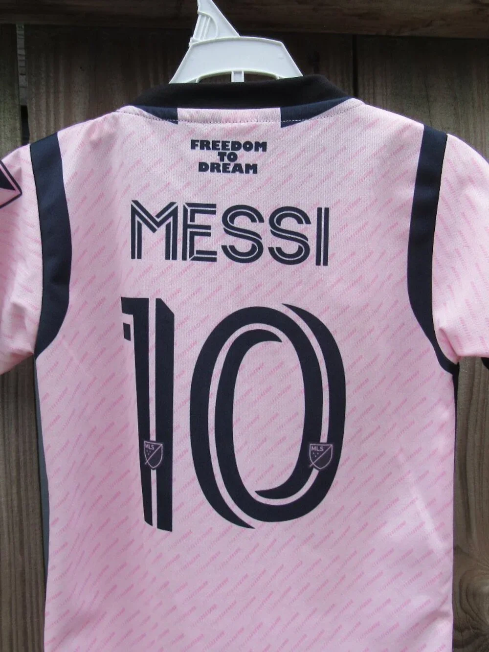Kids Inter Miami CF Messi #10 Jersey Pink Home 2024/2025 Youth Small CH